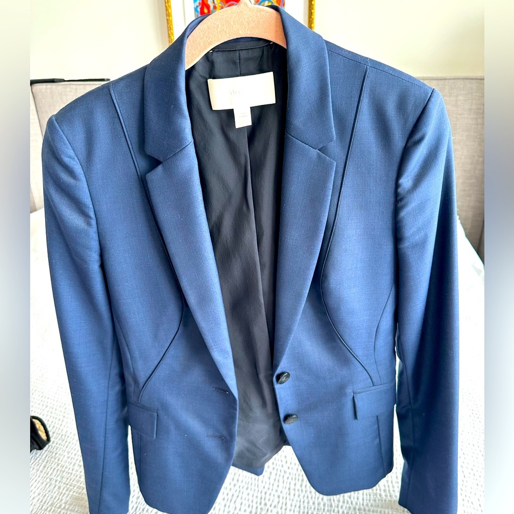 Hugo Boss Navy Blue Tailored Blazer - Made in Croatia
